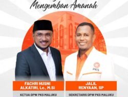 Fachri Alkatiri Pimpin PKS Maluku